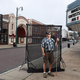 “Brett LeSueur, 56, of Memphis, Tenn., says he is ‘honored and blessed’ to live in America,” the Washington Post reported. “Completely blind since 1998, he stays connected to his fellow Americans by following the news and ‘hearing the whole country. I really enjoy all the great stories, the human interest stories, but also follow the real news … in California, Hawaii, Alaska. I enjoy listening to different people and how they talk.’ ” (Matt Clain/Washington Post)